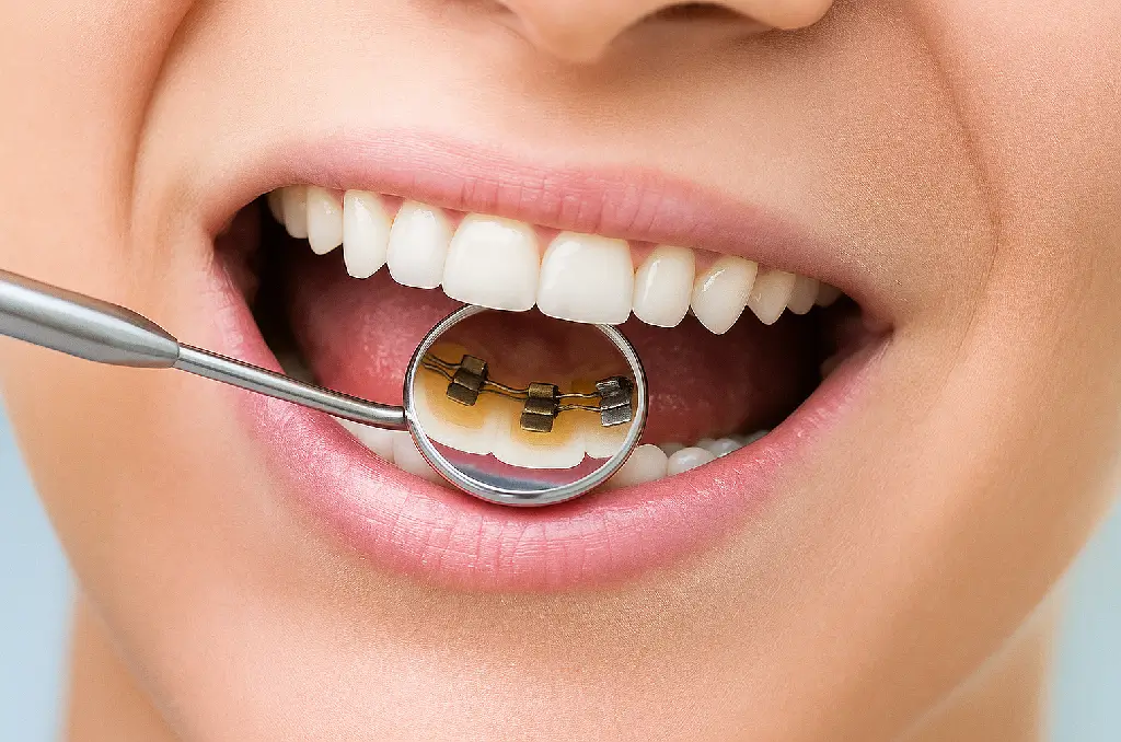 Görünmez Tel – Lingual Braket