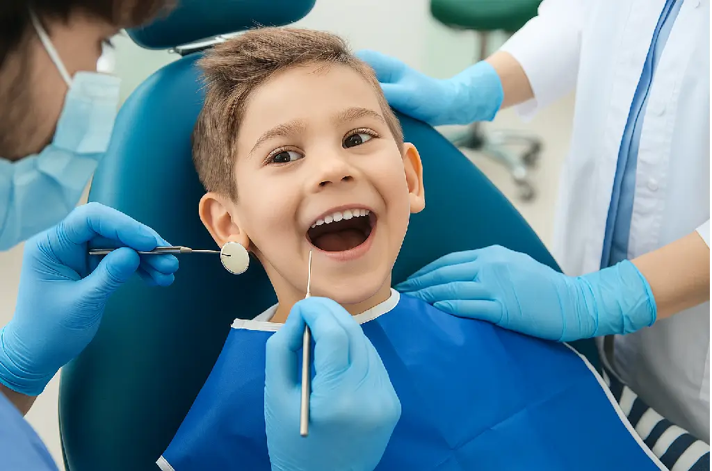 çocuklarda diş travması